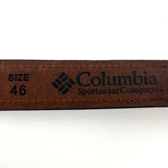 Columbia 32mm oil tan Guatemalan belt size 46 - Picture 5 of 6